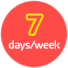 7 Days a Week Customer Support
